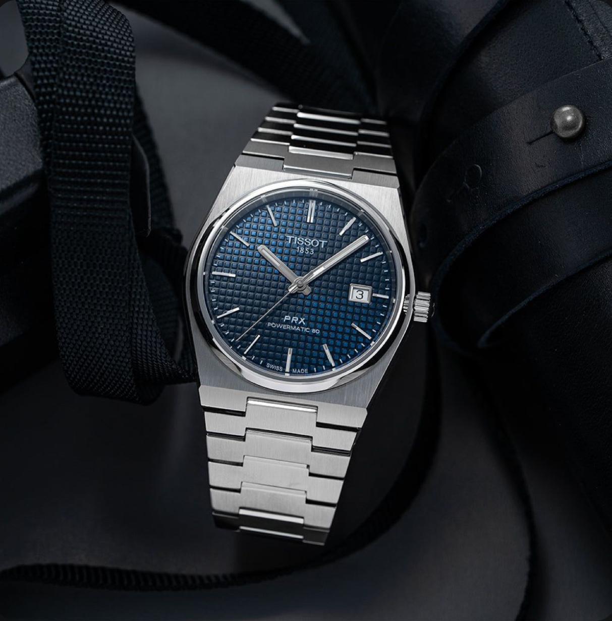 Tissot PRX Blue dial