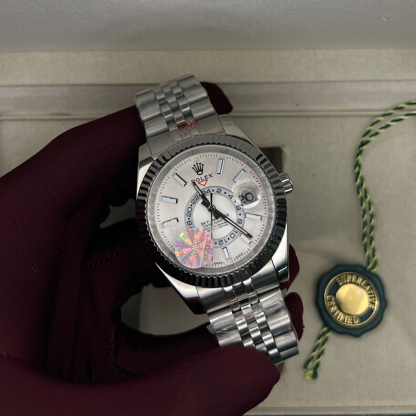 Rolex Sky Dweller White Dial