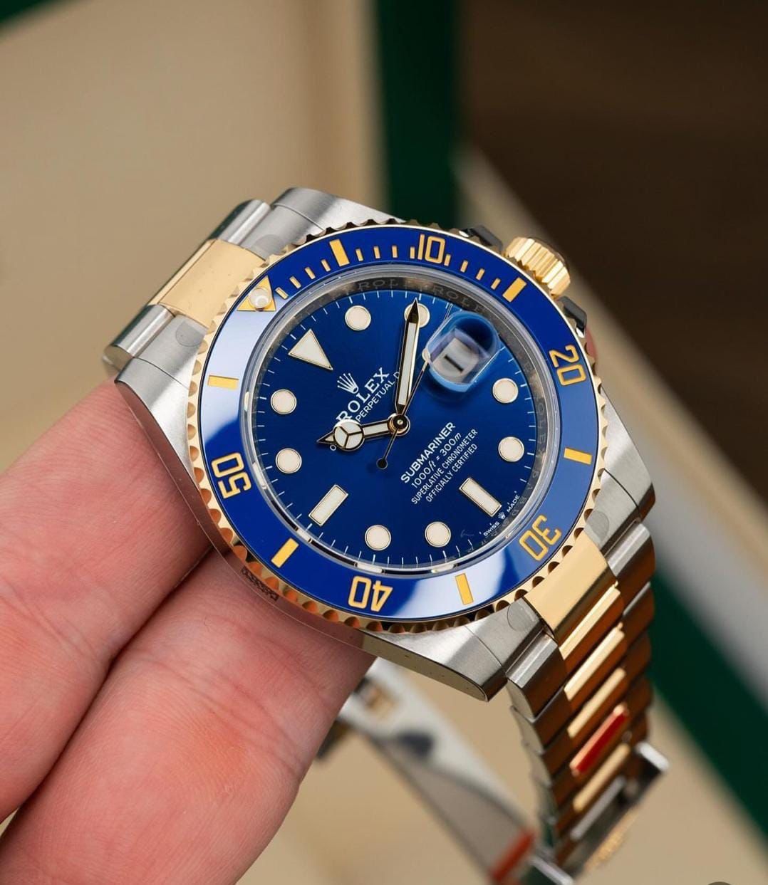 Rolex Submariner Blue Dial