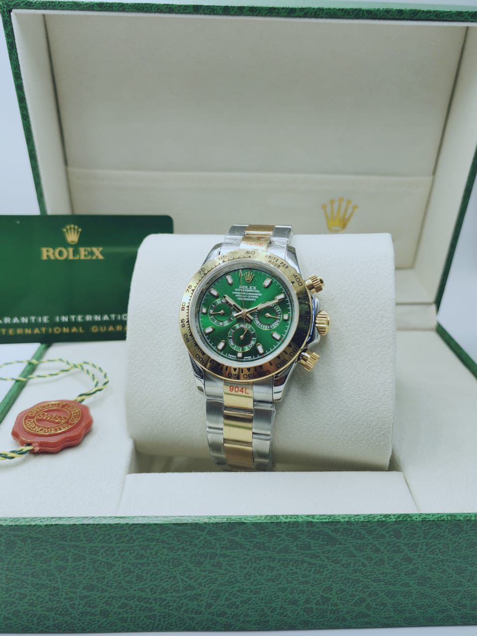 Rolex Daytona Green Gold Dial