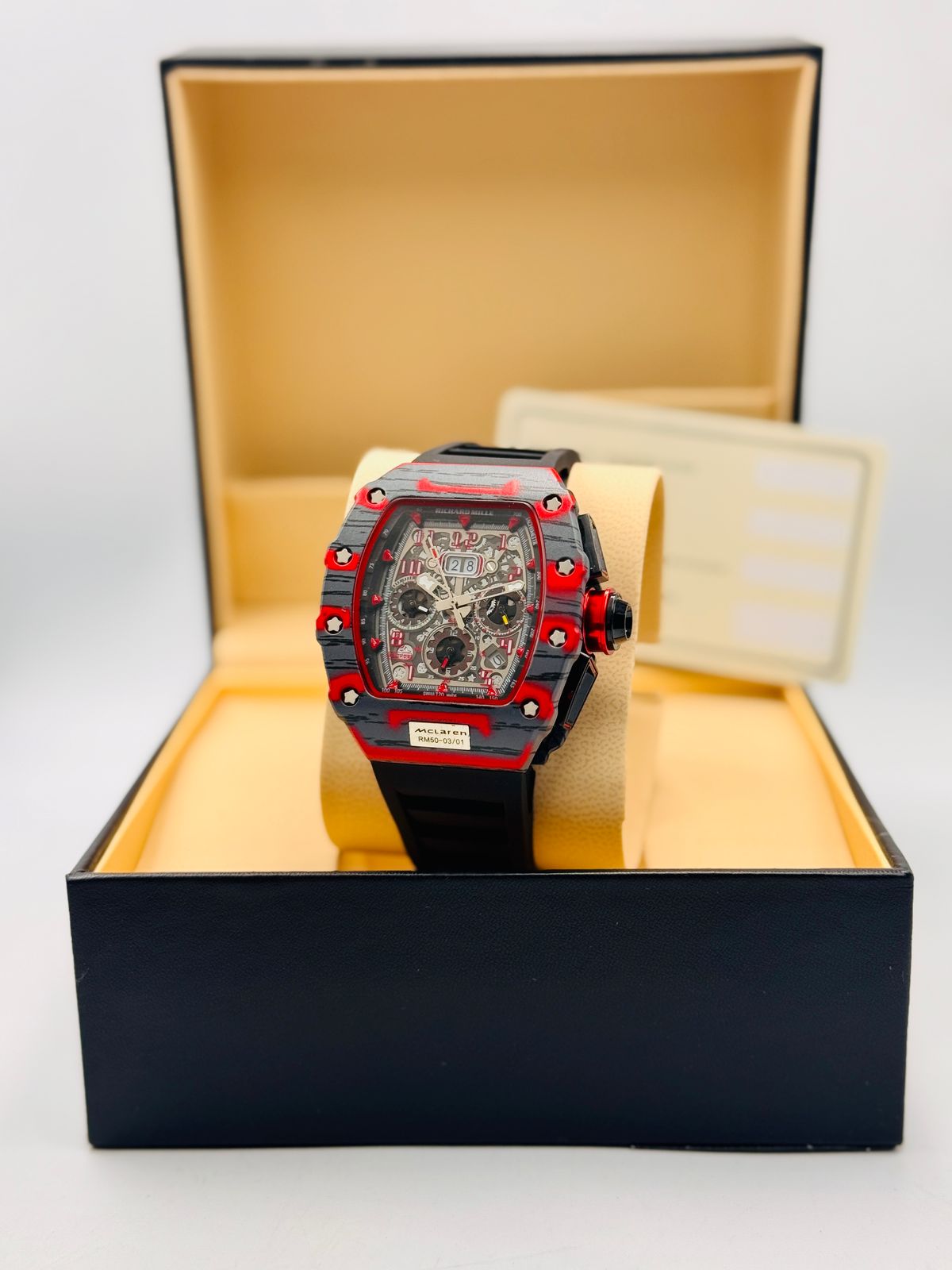 RM Doted Red Dial