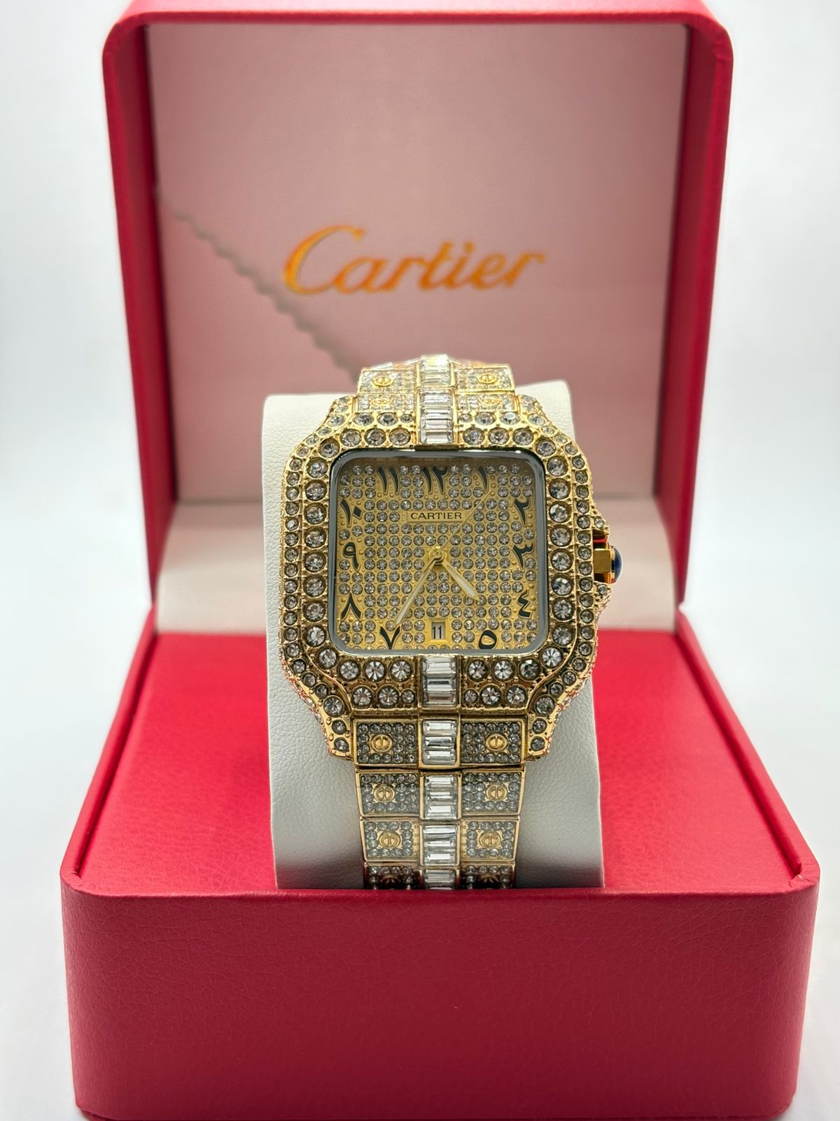 Diamond Gold Arabic Dial