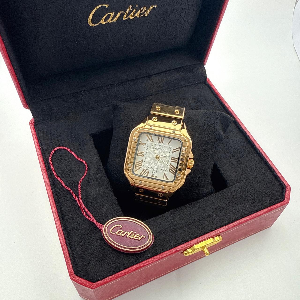 Cartier Full Gold Colour Watch