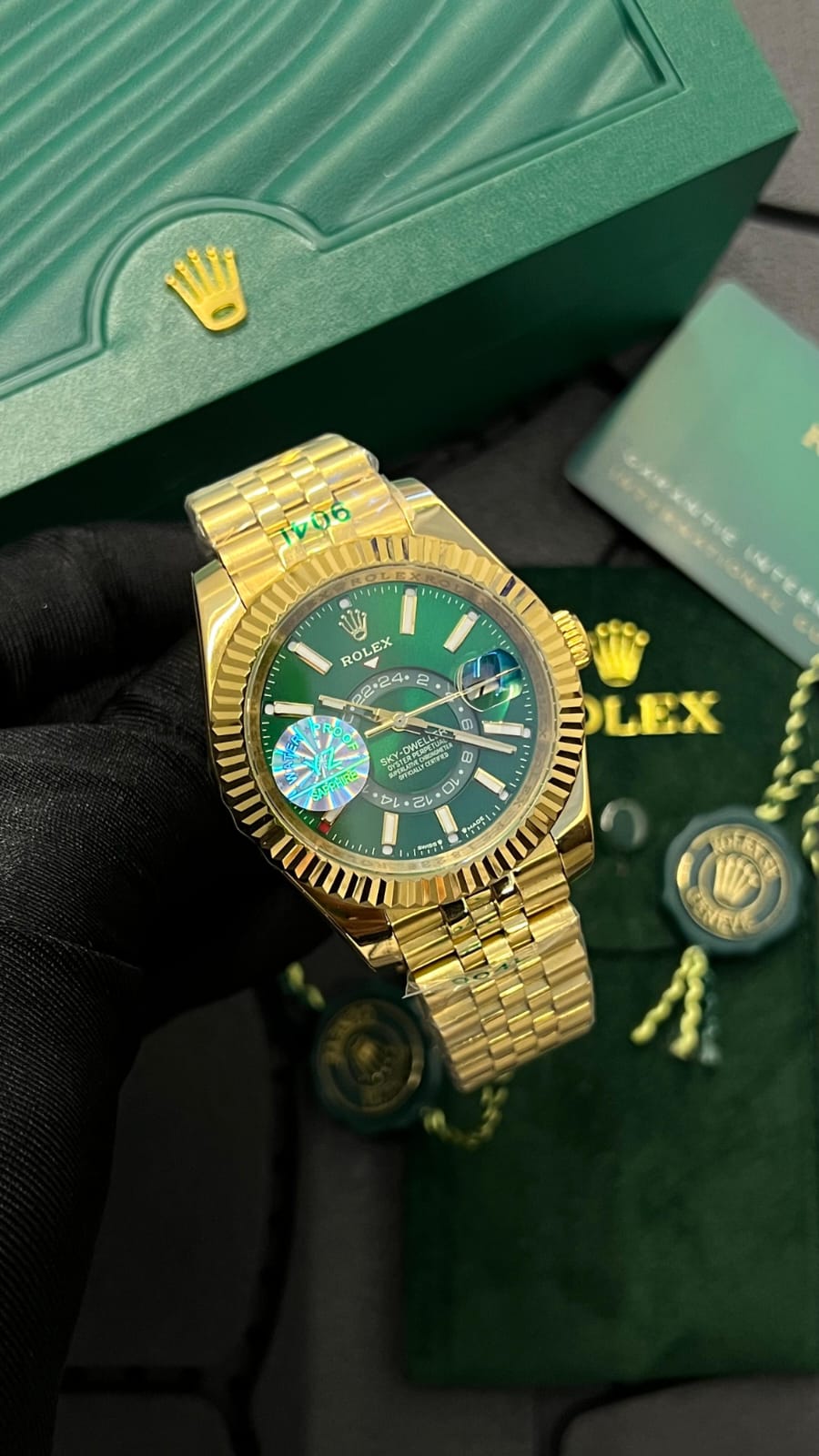 Sky Dweller Green Dial
