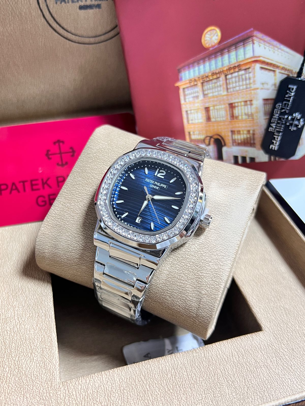 Patek Philipee Diamond Dial Watch