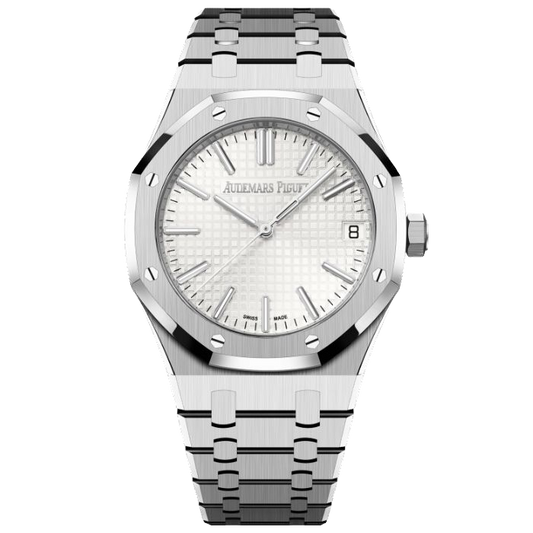 Buy Audemars Piguet Royal Oak 41mm White Dial - Pre-owned