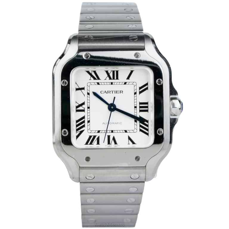 Santos White Dial