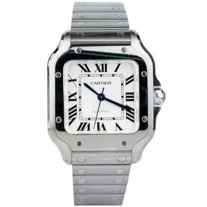 Santos White Dial