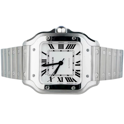 Santos White Dial