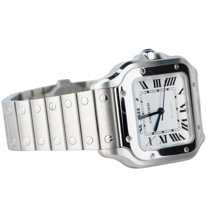 Santos White Dial