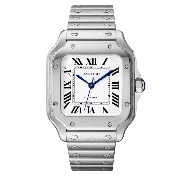 Santos White Dial