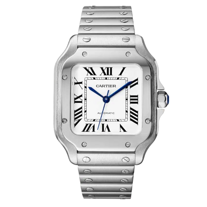 Santos White Dial