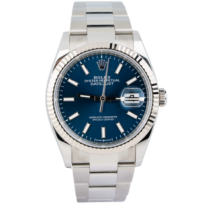 Datejust  Blue Dial