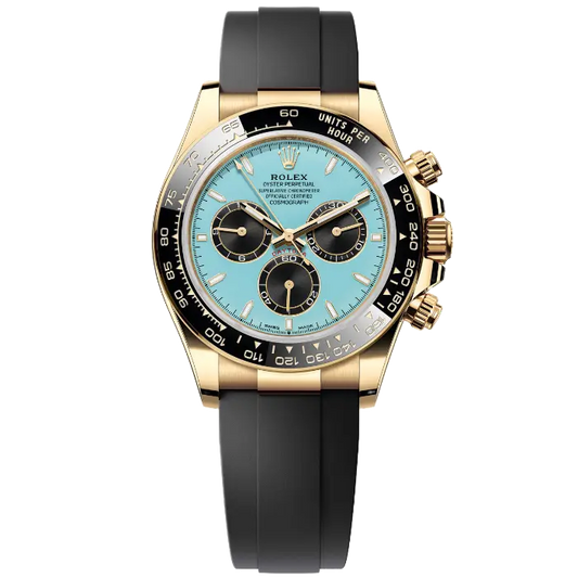 Rolex Daytona Tiffany Yellow Gold Oysterflex
