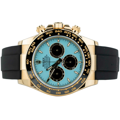 Rolex Daytona Tiffany Yellow Gold Oysterflex