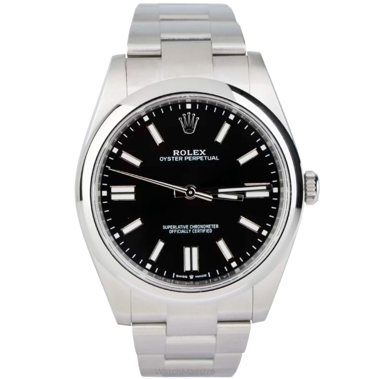 Oyster Perpetual 41 with Black Dial & Oyster Bracelet