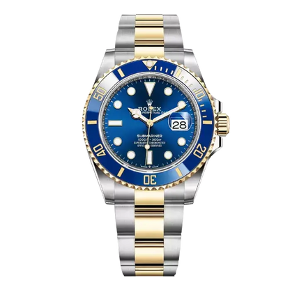 Rolex Submariner Two Tone Blue Dial