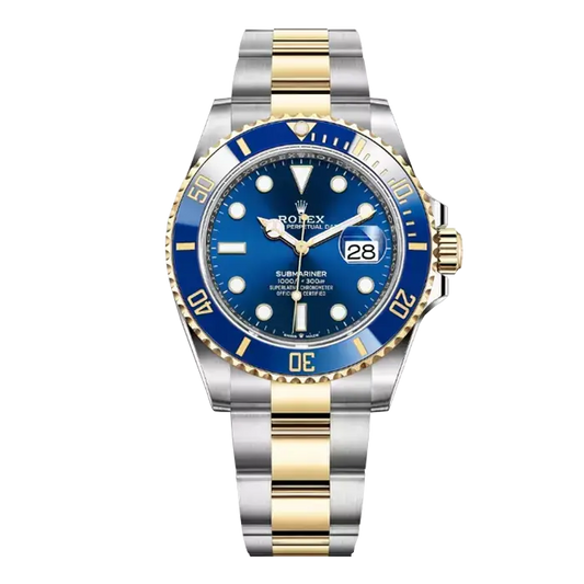Rolex Submariner Two Tone Blue Dial