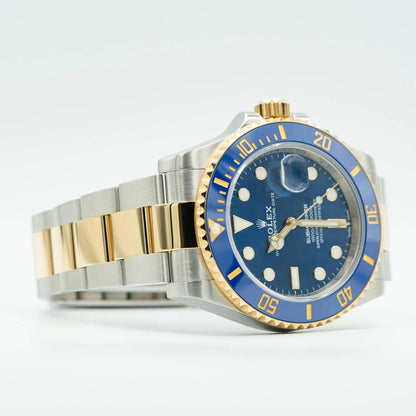 Rolex Submariner Two Tone Blue Dial