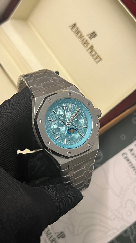 Audemars Piguet Light Blue Dial Chornograph