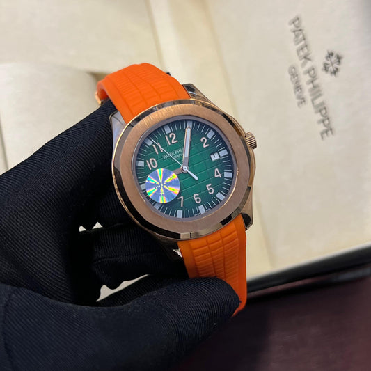 Patek Philippe Nautilus Light Green Dial Strap