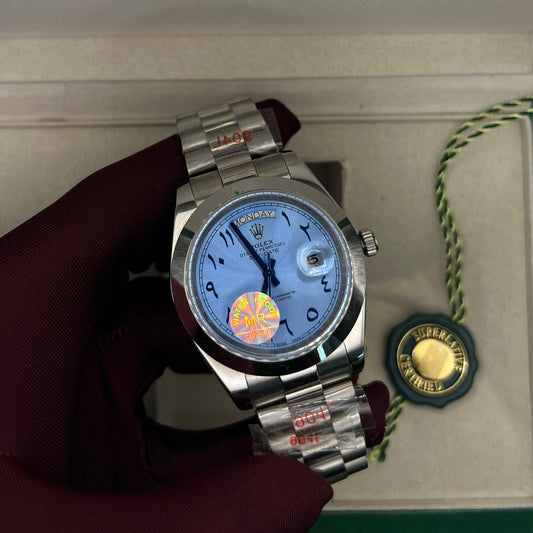 Rolex Arabic Blue Dial