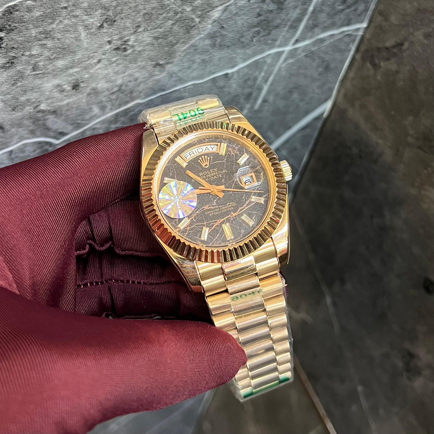 Rolex Day-Date Dark Brown Dial