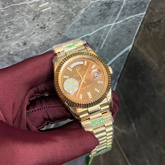 Rolex Day-Date Brown Dial