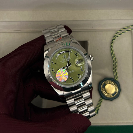Rolex Arabic Dark Green Dial