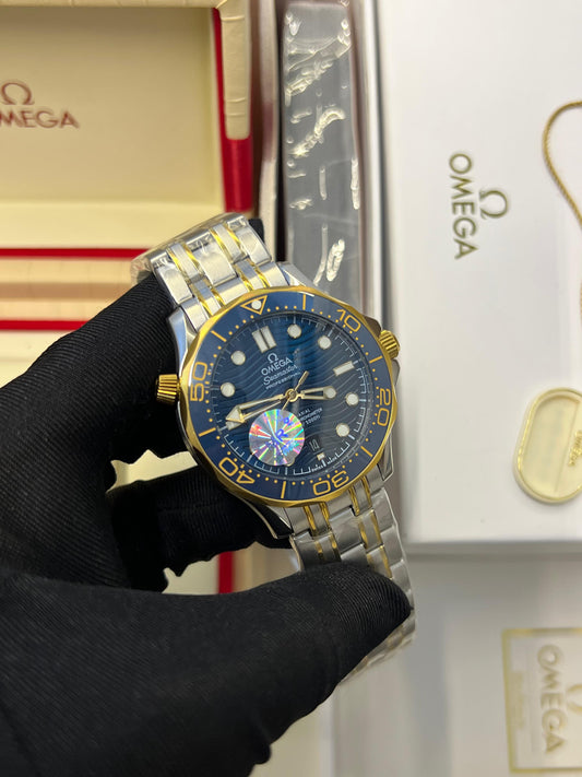 Omega Seamaster Golden,Blue Dial
