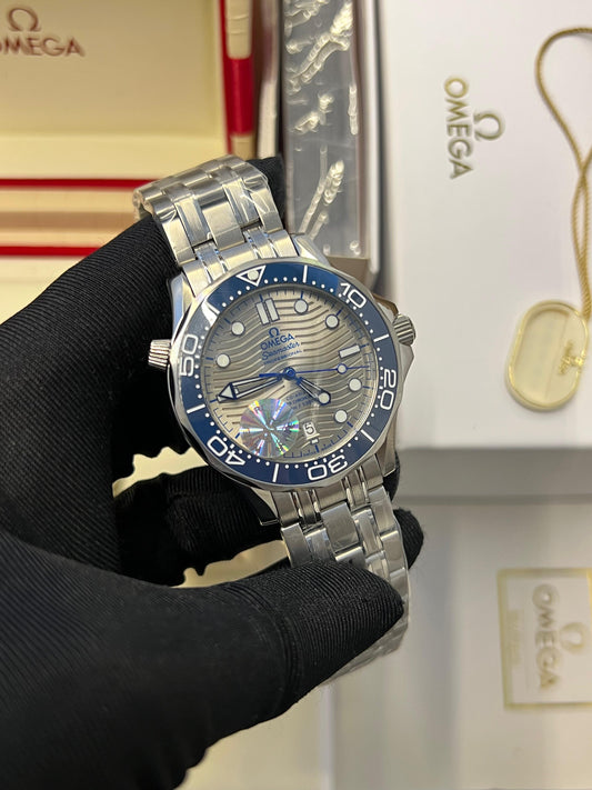 Omega Seamaster Blue,Grey Dial