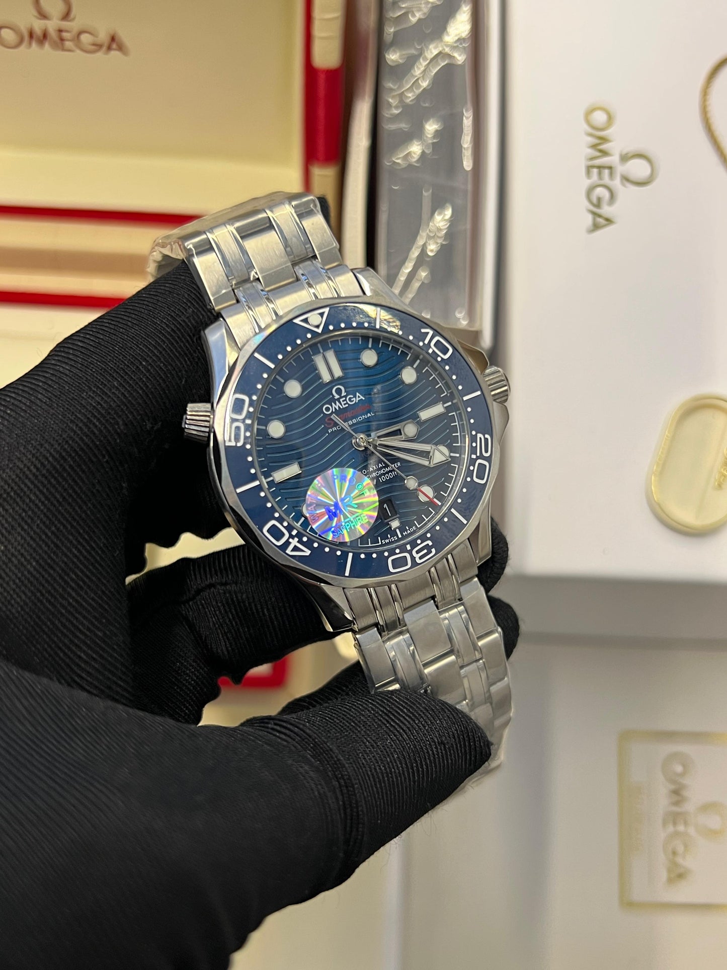 Omega Seamaster Blue Dial