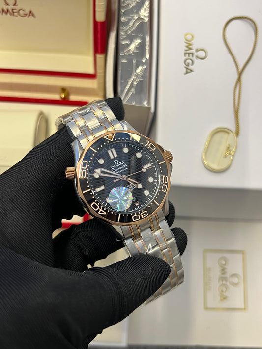 Omega Seamaster Golden,Black Dial