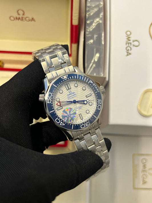 Omega Seamaster Blue,White Dial