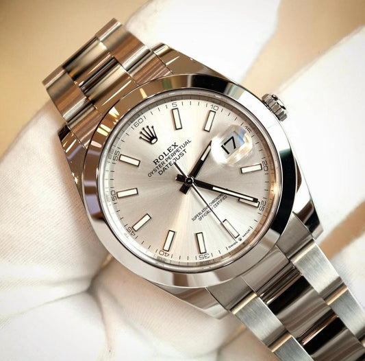 Rolex Just-Date White Dial