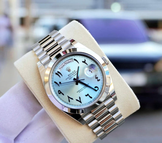 Rolex arabic Purple Dial