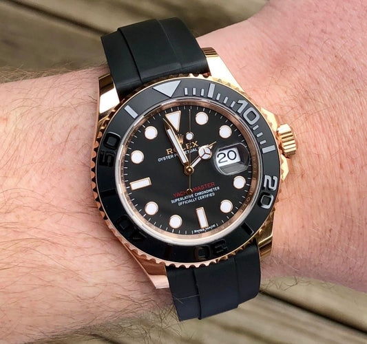 Rolex Rose Gold Black Dial