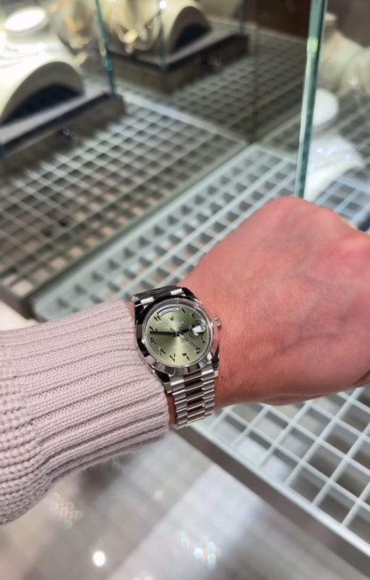 Rolex Arabic Green Dial