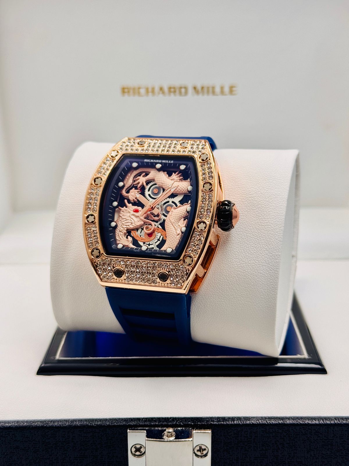 RM Blue  Diamond Dial 2