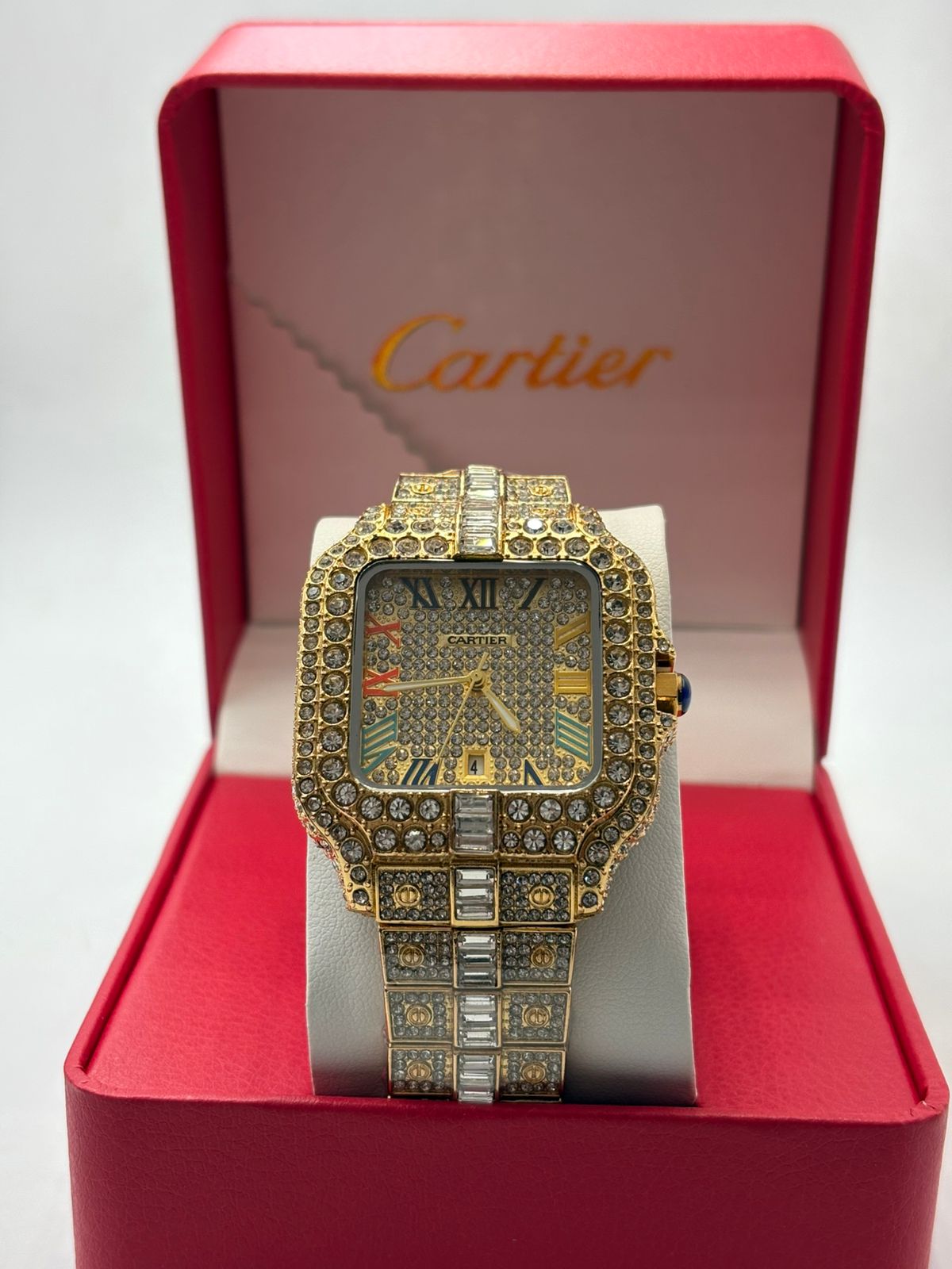 Diamond Gold Colour Arabic Dial
