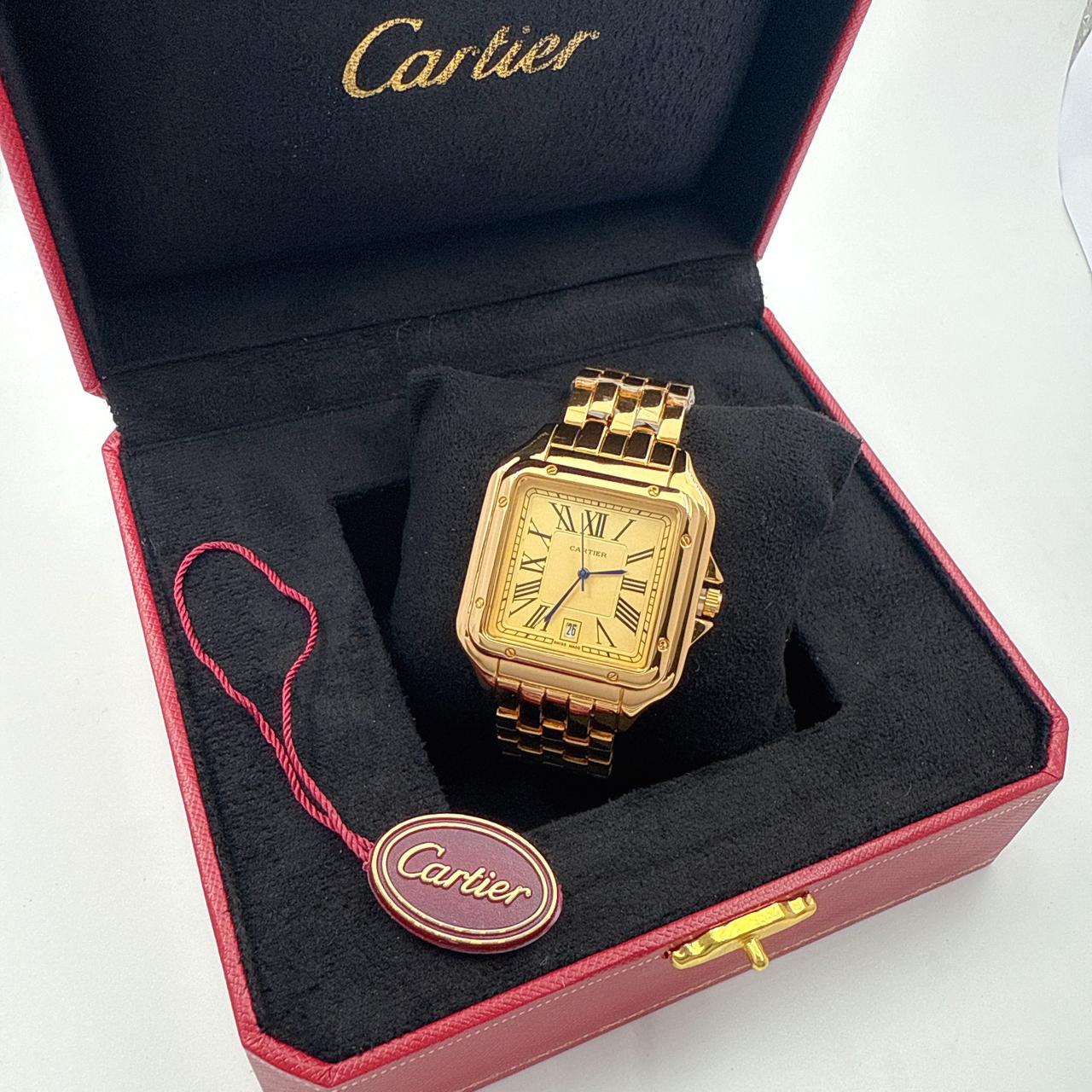 Gold Gold Chain Watch