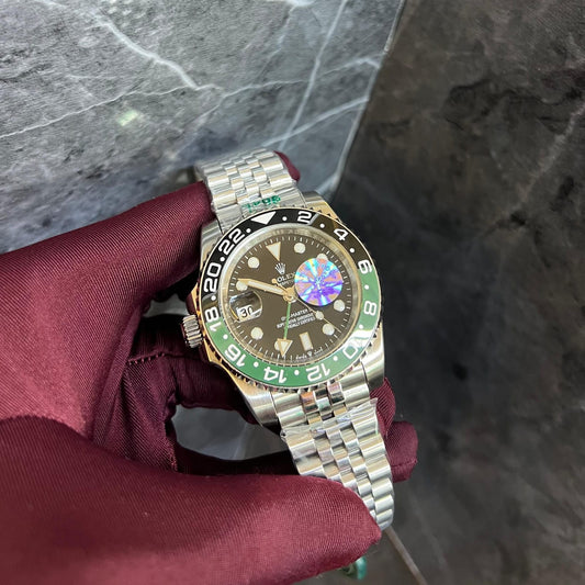 GMT-Master II Sprite  green and black bezel