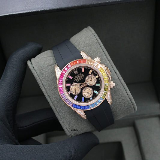 Chornograph Daytona "Rainbow" in Everose Gold