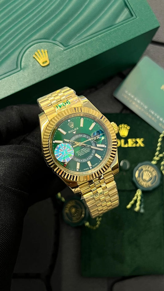 Sky Dweller Green Dial