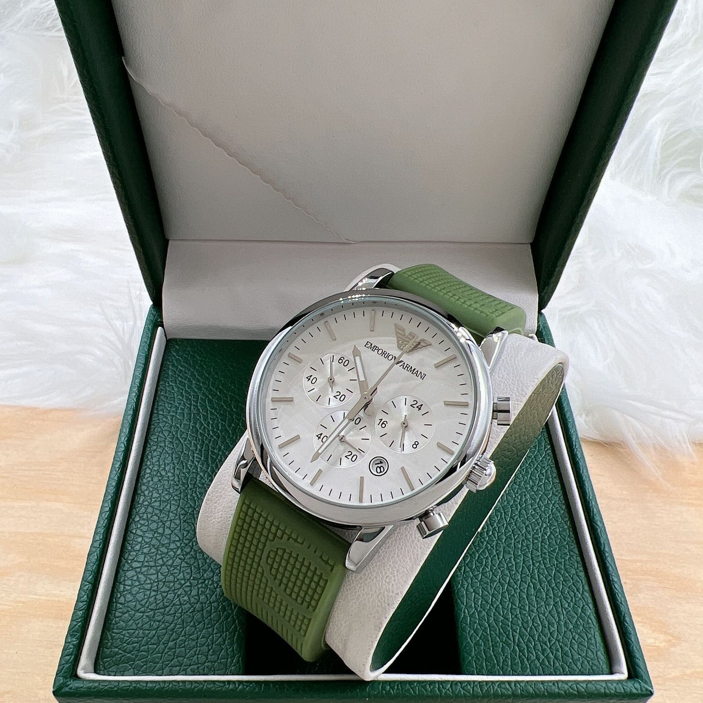 Armani Strap Battery Watch