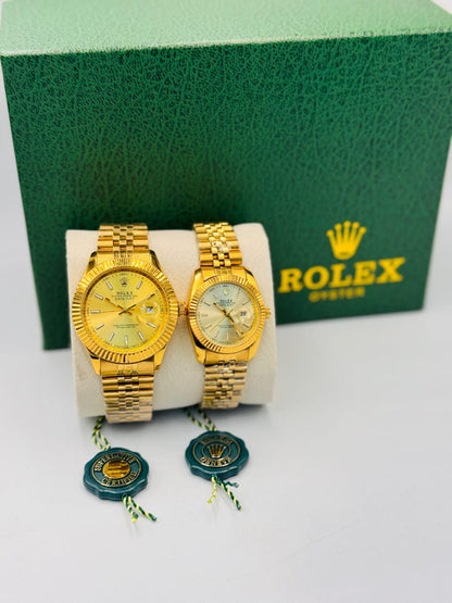 Rolex Couple Watch Design 1
