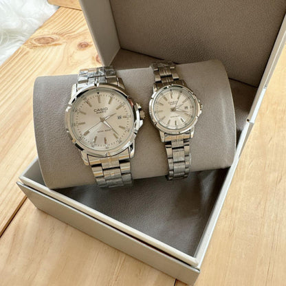 Casio Couple Watch Design 1