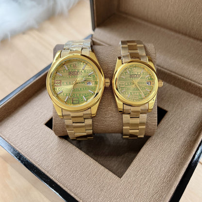 Rolex Couple Watch Design 2