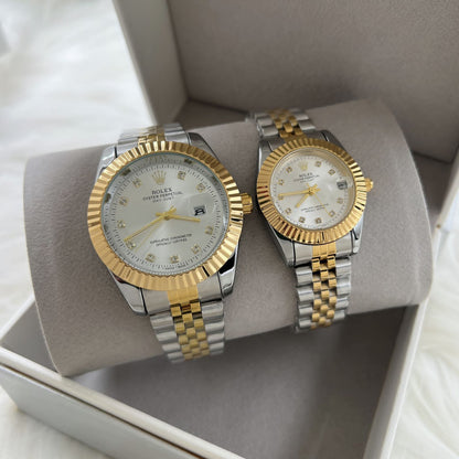 Rolex Couple Watch Design 3