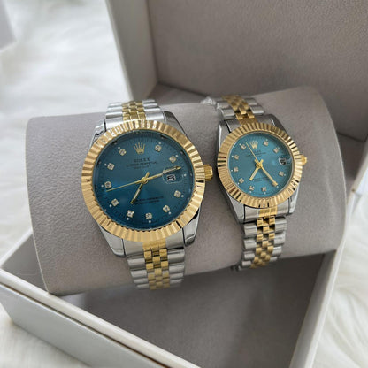 Rolex Couple Watch Design 4